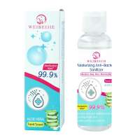 Hot selling   60ml Aloe Vera alcohol -free  hand sanitizer  soap